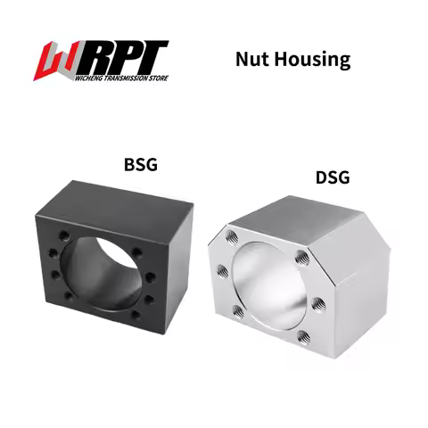 Ballscrew Nut Seat DSG12H DSG16H DSG20H DSG25H Fit For SFU1204 SFU1605/2005/2505 Mount Bracket CNC P