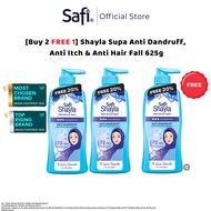 [Buy2Free1] Safi Shayla Supa Shampoo Anti Dandruff Anti Itch & Anti Hairfall 625g | Hijab Scalp Care
