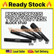 STUD BOLT Cylinder Head Block STANDARD S1 S2 S3 Yamaha Y80 Y100 Y110 Y125 RXZ RXS DT125 Skru Tiang B