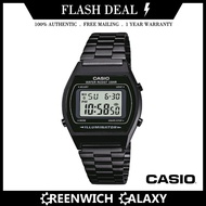 Casio Black Vintage Digital Retro Watch (B640WB-1A)