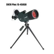 SVBONY SV28 Plus กล้องส่องทางไกลพร้อมขาตั้ง 15-45×50/25-75x70/20-60×80/20-60x60 พร้อมอะแดปเตอร์โทรศั