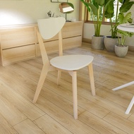 Koncept Furniture เก้าอี้ KC-PLAY รุ่น VERI สีขาว-ลินเบิร์ก (49x50x80 ซม.)