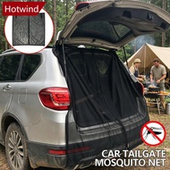 HOTWIND Summer Magnetic Car Trunk Mesh Mosquito Proof Sunshade Screen Mesh Curtains Tailgate Breatha