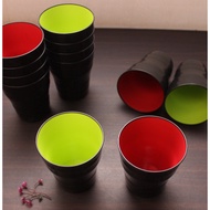 [3&6pcs] Japanese Plastic Ramen Drinking Glasses Japanese plastic cups ling ling ling