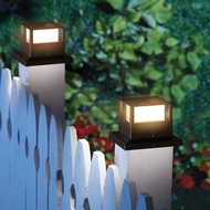 Solar Pillar Headlamp Outdoor Waterproof Household Pillar Light Outdoor Villa Garden Garden Light Wa