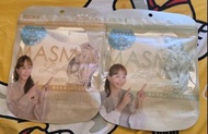 ‼️包平郵‼️全新 MASMIX 冷感口罩 peach white x silky beige, amber white x mint green 7枚入