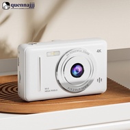 QUENNA 4K Digital Camera 5000W Pixel Retro CCD Portable Card Camera Entry-level Camera Dual Camera F