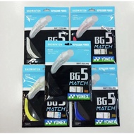 Racket Strap Yonex BG 5 Match Badminton String/ (SP) SUNRISE PRODUCT - ORIGINAL