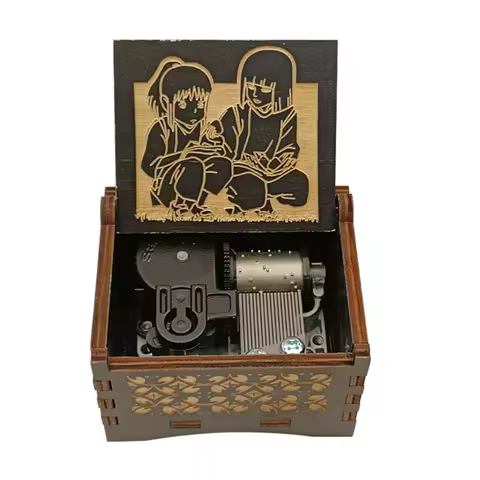 Laser Engraved Version Spiriteds Always With Me Music Box Festive Birthday Gift Home Decorative Orna