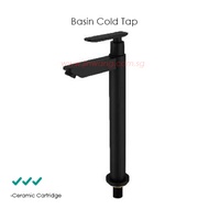 Basin Cold Tap Black JW-K321LBB PUB APPROVAL rubinetterie Pozzi