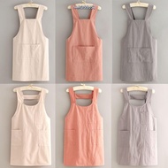 NARCISSUS13A0E Kitchen Aprons, Wear Resistant Cotton Adult Waist Aprons, Cleaning Accessories Breath