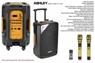 speaker portable ashley ir500 ir 500 12 inch