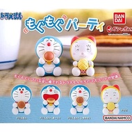 Gashapon Shop Machine Satisfaction Party Doraemon Tinkerbell Eating Food Snacks Dorayaki Doll Decora