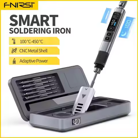 FNIRSI HS-02 Protable Heat Toolbox Kit 100W Power Adjustable Temperature Quick Heating Repair Equipm