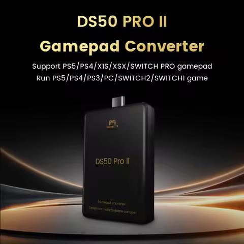 Coovelite DS50Pro II Game Controller Converter for PS4 PS3 Switch 2 PC Xbox PS Switch Pro Gamepad Ad