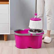 S-T🔰4TXNWholesale Maryya Rotating Mop Double Drive Mop Bucket Household Mop Bucket Hand Wash-Free Lazy Mop Self TRAD