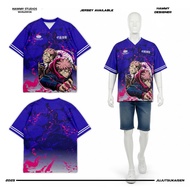 Jujutsu Kaisen anime jersey japan anime jersey/ band jersey/ vintage jersey/ retro jersey/ blockore 