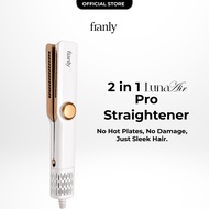 Franly  2-in-1 Luna Air PRO Straightener | Dry & Style | No Heat Damage | No Hot Plates | LED Screen