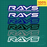 RAYS ENGINEERING (STICKER POTONG)