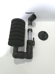 Sponge filter bio foam filter aquarium ikan hias bulat kecil Xin you XY 2830