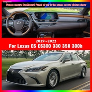 For Lexus ES ES300 ES330 ES350 ES300h 2019 2020 2021 2022 XZ10 Anti-Slip Leather Mat Dashboard Cover