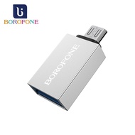 Borofone BV2 Micro USB OTG Adapter Silver [Cool Crazy]