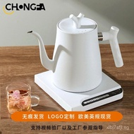 Slim Spout Electric Kettle304Stainless Steel Pour Over Kettle Intelligent Temperature Control Tea Ke