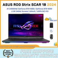[ASUS Warranty]ASUS ROG Strix SCAR 18 2024 Gaming Laptop/G834/i9-14900HX RTX4080 / RTX4090 18 inch  