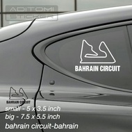 Track #2 Bahrain Circuit sticker