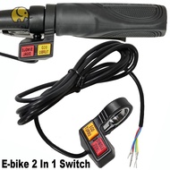 LONNGUVO E-bike 2 In 1 Switch Universal Durable Tool Speed Control