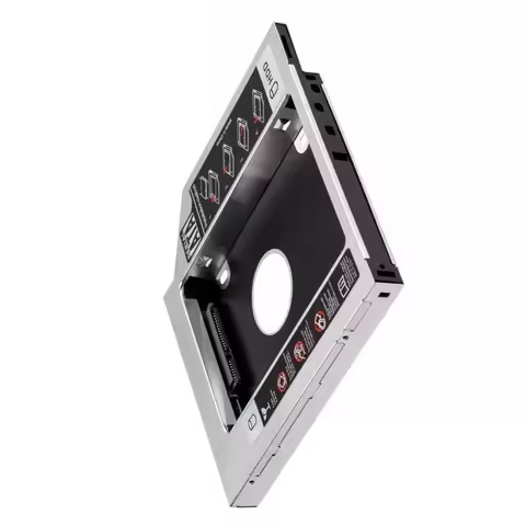 2nd Hard Drive HDD SSD Case Optical 12.7mm Caddy SATA for ASUS N53S N56 N56V N56D N56JR N56VJ N56VM 