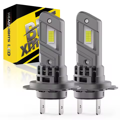 BMTxms H7 Led Headlight Canbus H18 Car Bulb White Head Light Diode Lamp For Renault Master Megane 2 