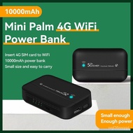 PW100 4G LTE Mobile Router 10000mAh Portable Charger Wifi Mobile Power  Pocket WiFi for Biness Office for Outdoor Intern