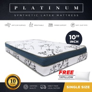 [Fast Shipping & Ready Stock]Platinum Tilam Single Mattress 8 Inch & 10 Inch Synthetic Latex