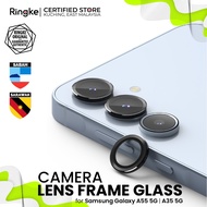 RINGKE® CAMERA LENS FRAME GLASS Easy Guided Samsung Galaxy A55 5G/ A35 5G 0.33mm Glass Aluminum Fram