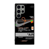 Casing Case Samsung Galaxy S23 S22 S21 S20 S10 S9 S8 FE Plus Ultra 5G Custom Off White Nike FF0375