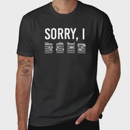 Sorry I DGAF Funny Guitar Chords Hidden Message Funny Guitar Music Gifts T-Shirt Cute Tops Plain T S