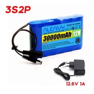 3S2P 12V 20,000mAh Lithium Ion Rechargeable DC 12.6V 20Ah+1a Charging