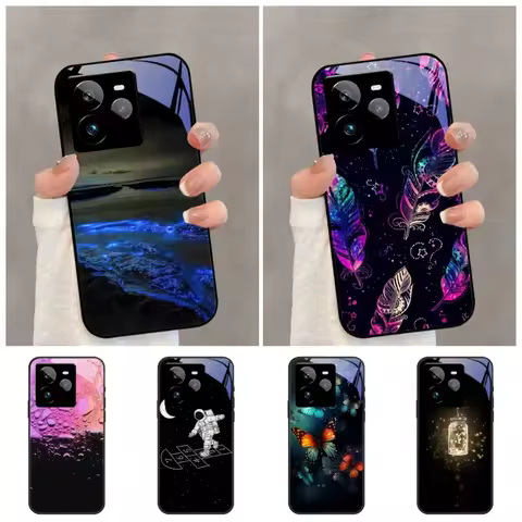 Phone Case For Realme GT 7 Pro 6T 6 5 3 2 Pro Tempered Glass Cover For Realme GT Master 5G GT7 Pro G