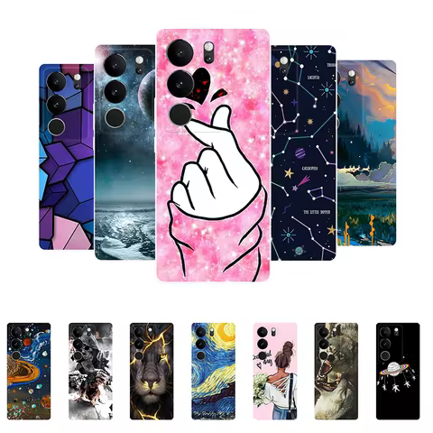 Case For Vivo V29 5G Cover V2250 Soft Silicone Cute Back Case Covers for Vivo V29 V 29 5G Phone Case