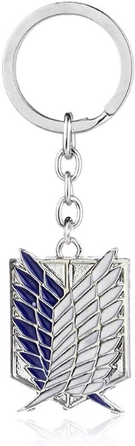 Shingeki No Kyojin Wings of Liberty Survey Corps Wings of Freedom Keychain - AOT Keychain