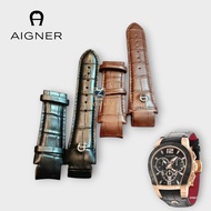 Strap AIGNER PALERMO Leather Watch Strap AIGNER Premium Leather Watch Strap, High Quality