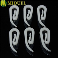 MIQUELZA Curtain Hanging Hooks Door Curtain Hanging Plastic White Hanger Curtain Hook