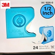 WAJIB PUNYA 3M MICROPORE TAPE / PLESTER LUKA PEREKAT KERTAS / PLESTER PUTIH LUKA | COD