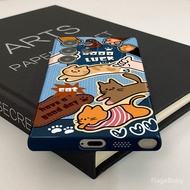 Samsung Phone Case Denim Six Six Six Friends Cat Suitable for S24 ULTRA A55 A13 A54 S23 ULTRA S22 S2