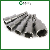 【LLMA】65mm Long 5.5-19mm Hexagon Nut Driver Drill Bit Socket Wrench Extension Sleeve❀