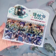 2024 Game Genshin Impact PET Deco Stickers Kaedehara Kazuha Kamisato Ayaka Keqing Wanderer Journaling Accessories Aesthetic Stickers birthday gift