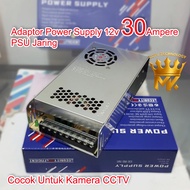 Power Supply 30 Ampere 12V Adapter Central 30 A CCTV PSU fan net