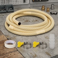 【8】13Ft AC Drain Hose Kit w Connector for Ductless climate control Unit Yellow