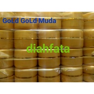 25 Pcs Pot Cream 12.5 Gram Light Gold